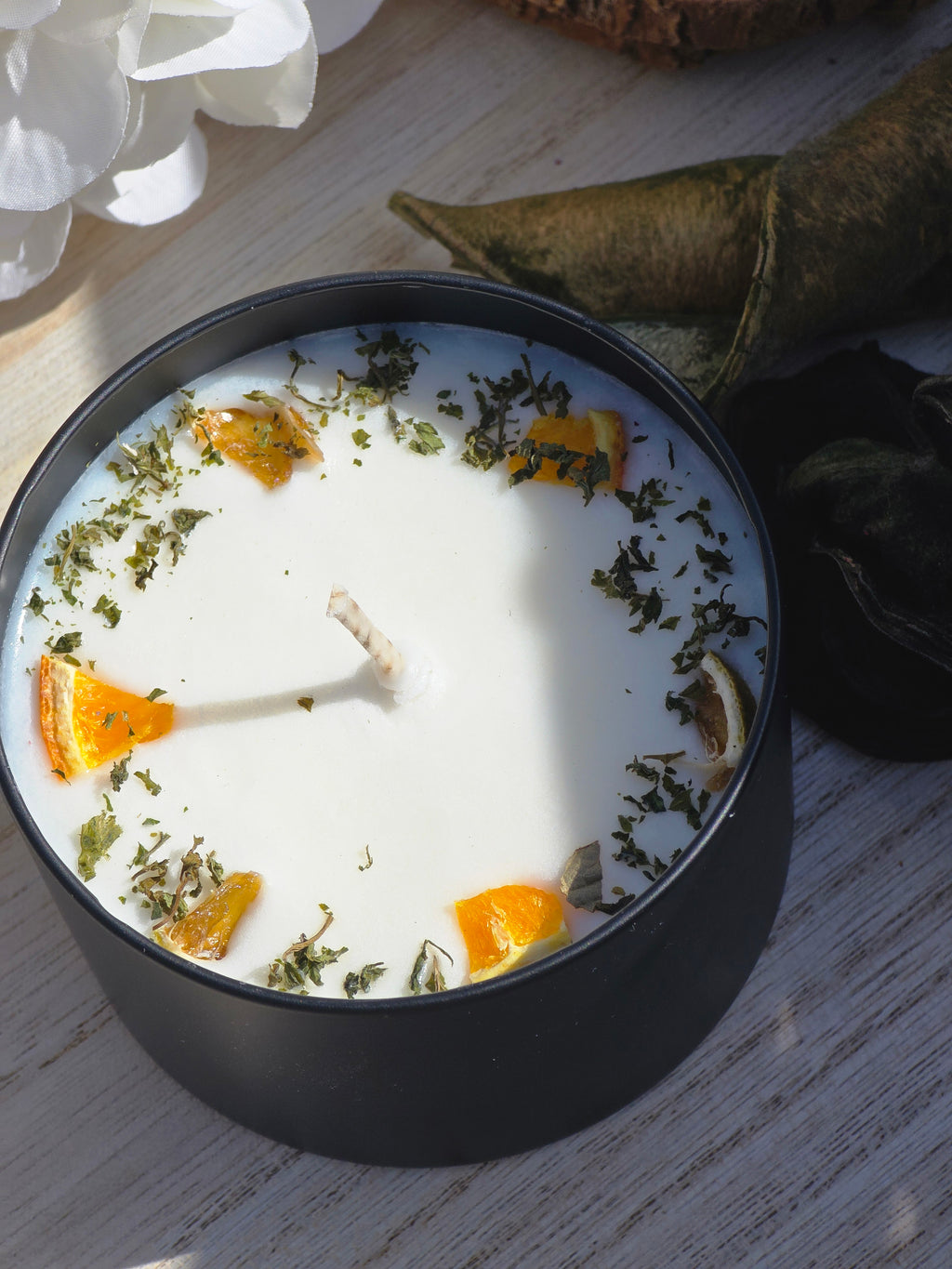 Lime Basil & Mandarin Handmade Candle
