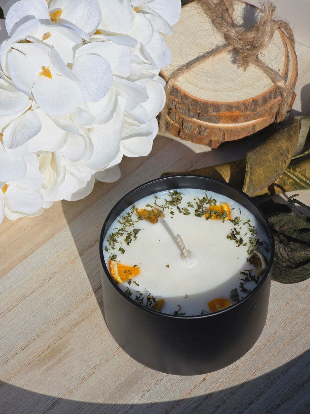Lime Basil & Mandarin Handmade Candle