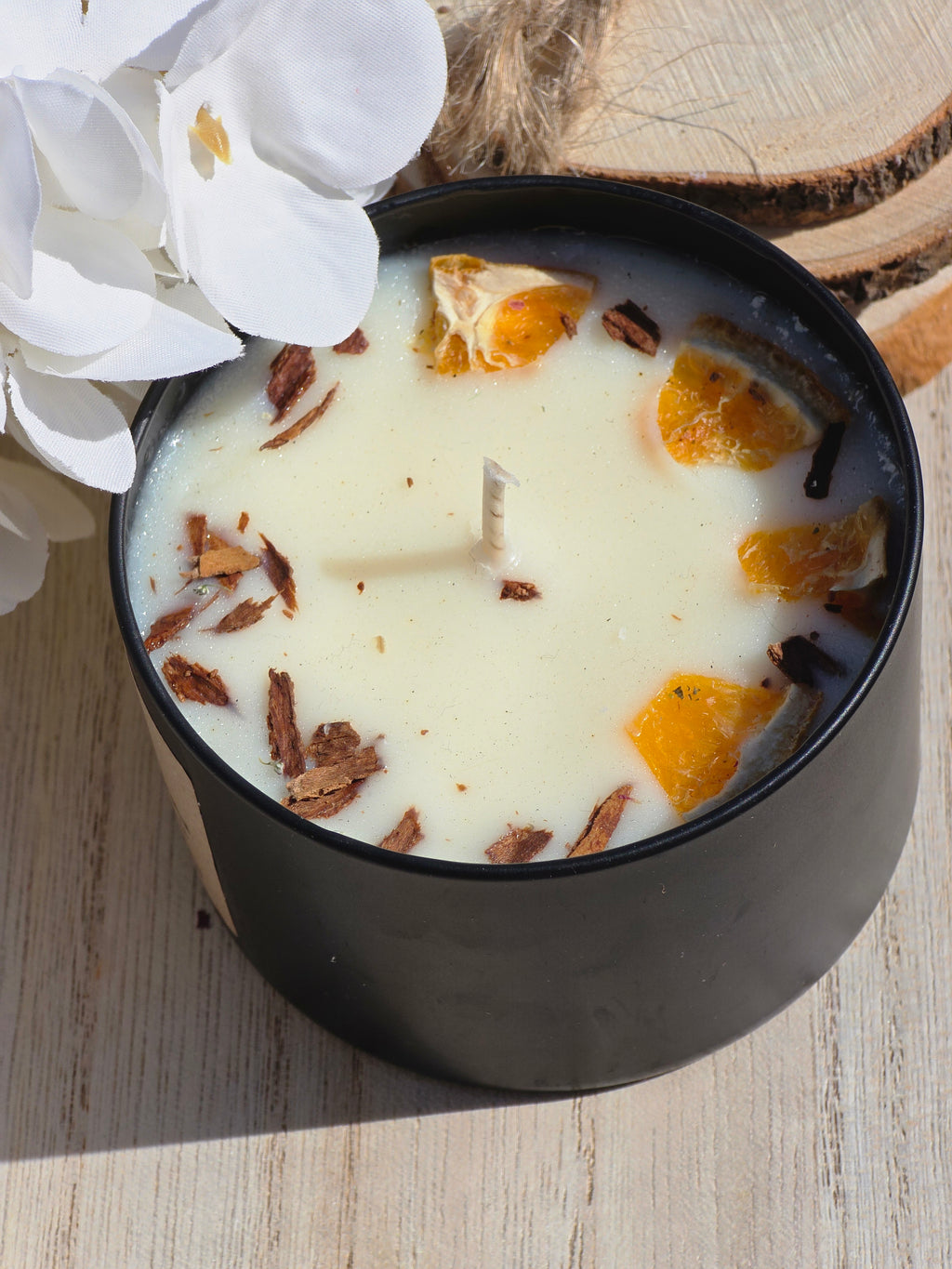 Orange & Cinnamon Soy Wax Candle