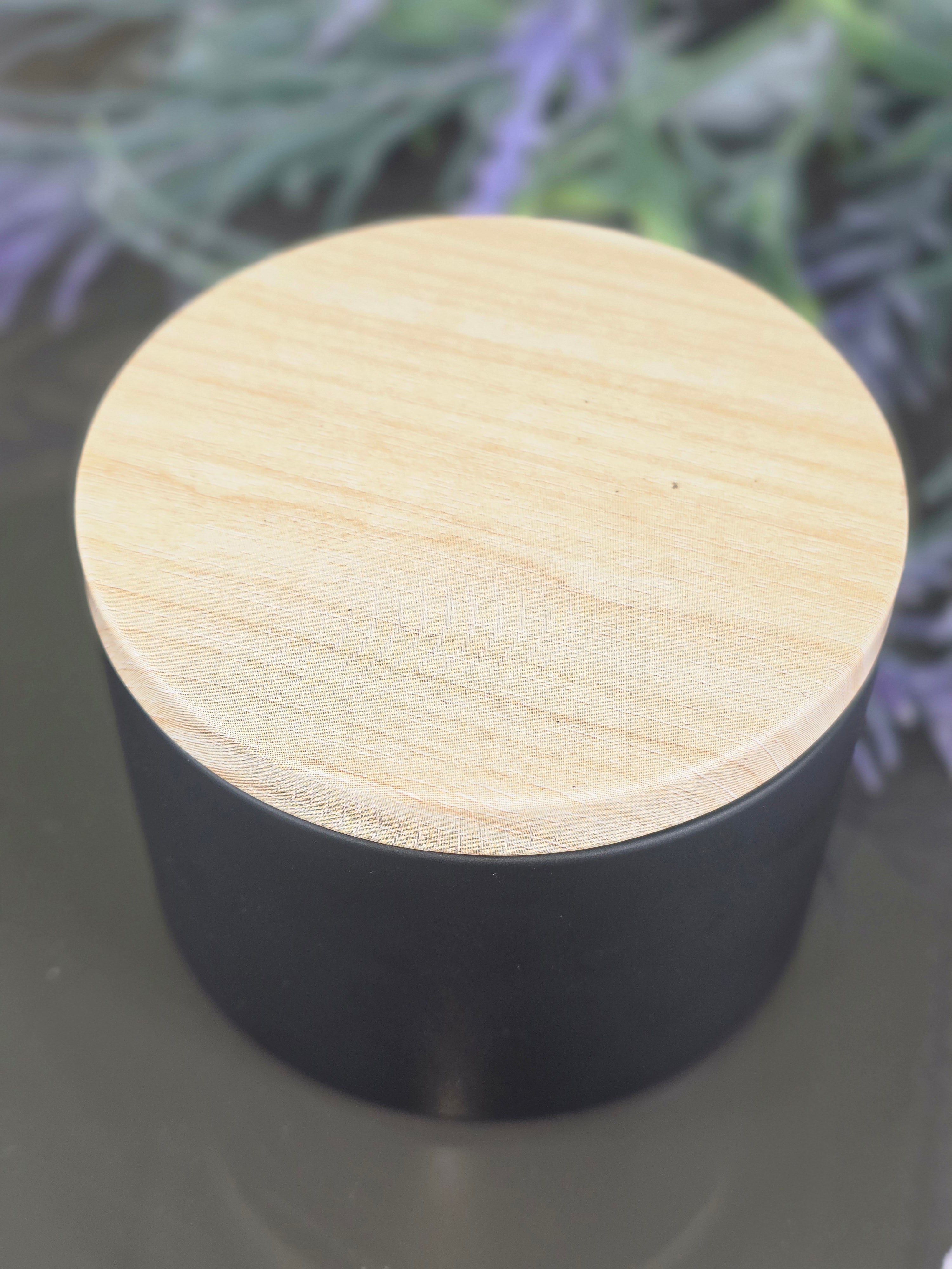 Botanical Sculpted Flower Candle - angle view