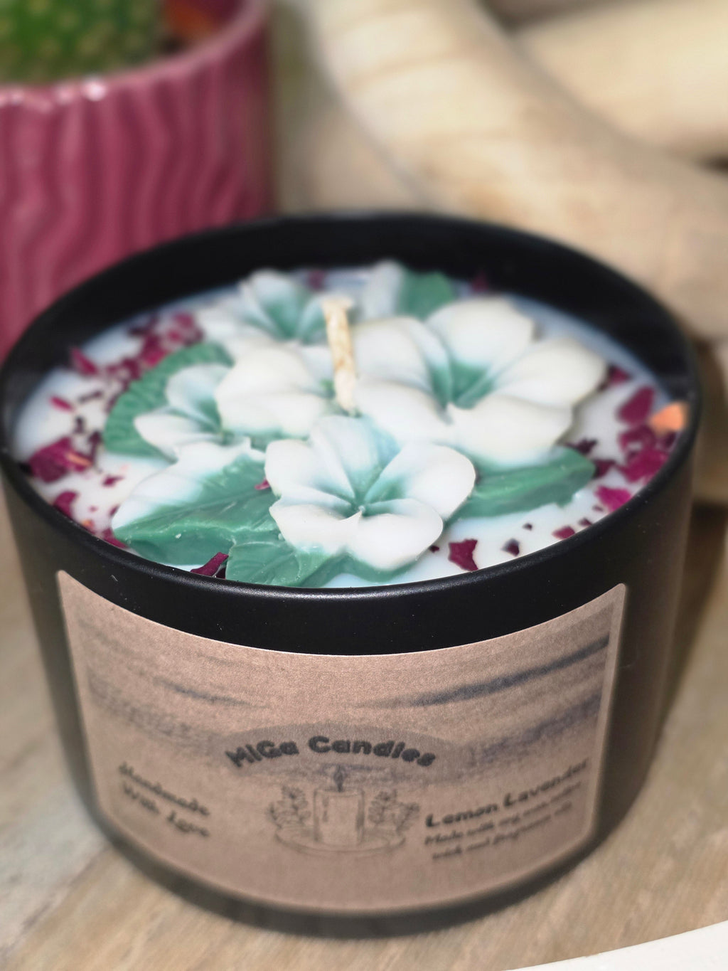 MiGa Candles botanical soy candle