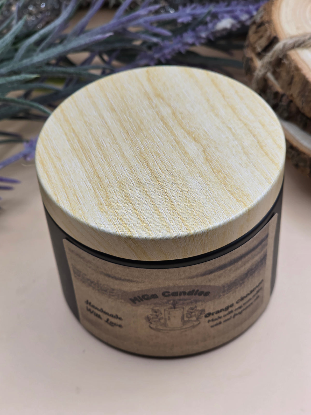 Luxury Rose Soy Candle – MiGa Candles