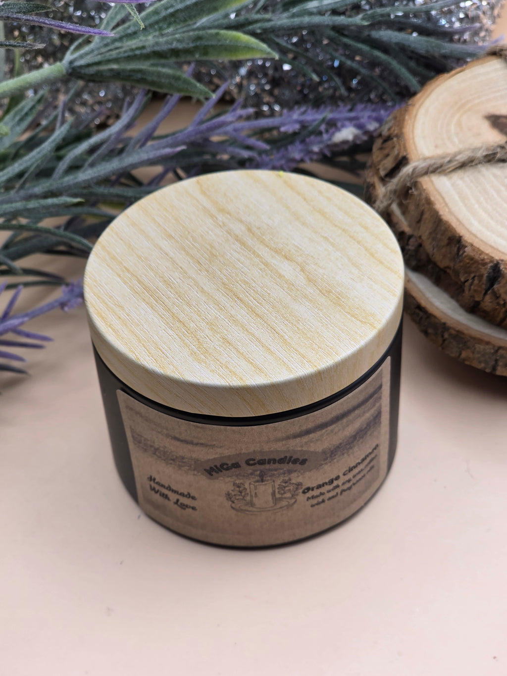 Luxury Rose Soy Candle – MiGa Candles